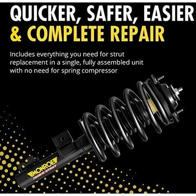 Rear Quick Strut Assembly by MONROE - 171880 pa10