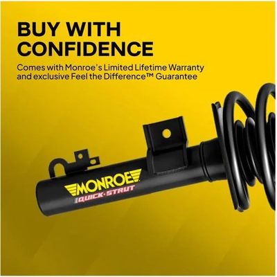 Rear Quick Strut Assembly by MONROE/EXPERT SERIES - 172991L pa4