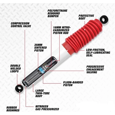 Rancho RS5000 - RANCHO - RS55399 - Rear Shock Absorber pa3