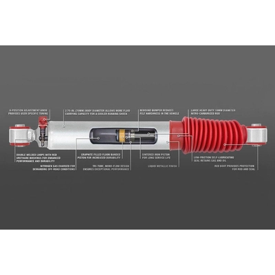 Rear Shock Absorber - Rancho RS9000 by RANCHO - RS999149 pa2