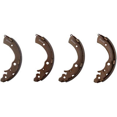 Rear Rebuilt Brake Shoes by BREMBO - S28513N pa1