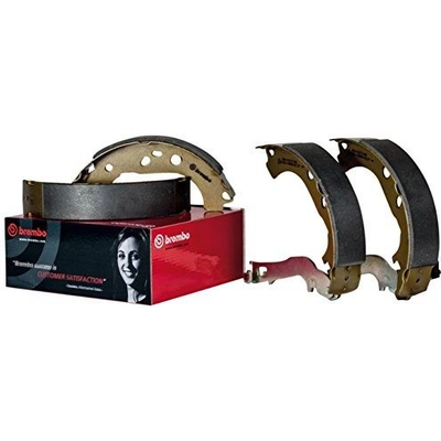 Rear Rebuilt Brake Shoes by BREMBO - S83508N pa3