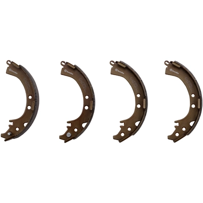 Rear Rebuilt Brake Shoes by BREMBO - S83558N pa1
