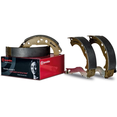Rear Rebuilt Brake Shoes by BREMBO - S83559N pa2