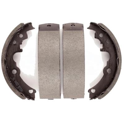 Rear Rebuilt Brake Shoes by TOP QUALITY - NB-553B pa3