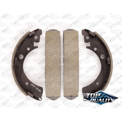 Rear Rebuilt Brake Shoes by TOP QUALITY - NB-576B pa1