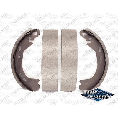 Rear Rebuilt Brake Shoes by TOP QUALITY - NB-636B pa1