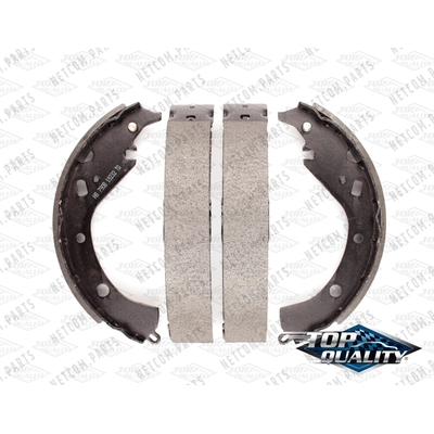 Rear Rebuilt Brake Shoes by TOP QUALITY - NB-790B pa2