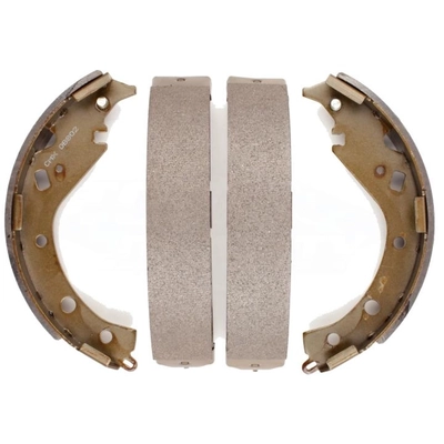 Rear Rebuilt Brake Shoes by TOP QUALITY - NB-802B pa3