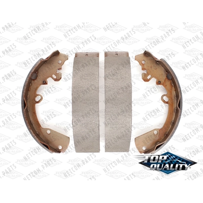 Rear Rebuilt Brake Shoes by TOP QUALITY - NB-922B pa1