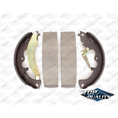 Rear Rebuilt Brake Shoes by TOP QUALITY - NB-936B pa1