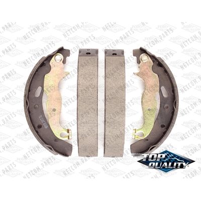 Rear Rebuilt Brake Shoes by TOP QUALITY - NB-991B pa2