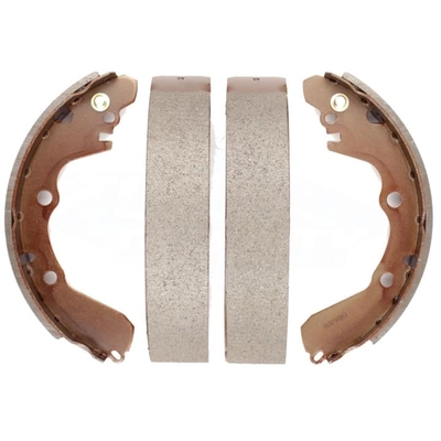 Rear Rebuilt Brake Shoes by TRANSIT WAREHOUSE - NB-658B pa3