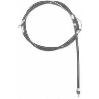 Rear Right Brake Cable by WORLDPARTS - 1651006 pa1