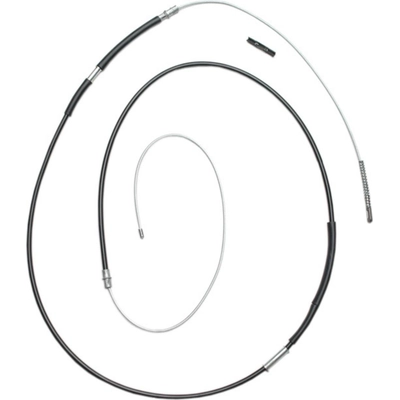 Rear Right Brake Cable by WORLDPARTS - 1651011 pa4