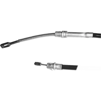 Rear Right Brake Cable by WORLDPARTS - 176402 pa4