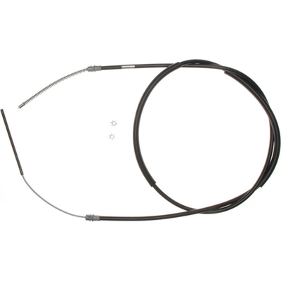 Rear Right Brake Cable by WORLDPARTS - 176537 pa4