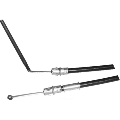 Rear Right Brake Cable by WORLDPARTS - 178150 pa3