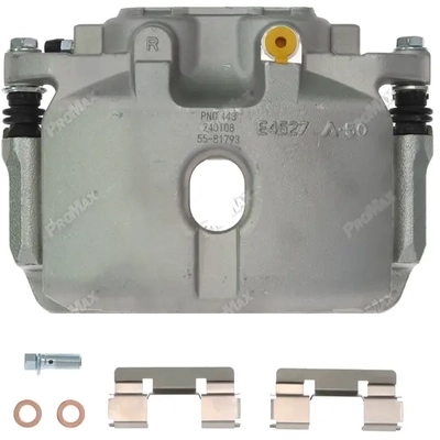 Rear Right New Caliper With Hardware by PROMAX - 55-81793 pa4