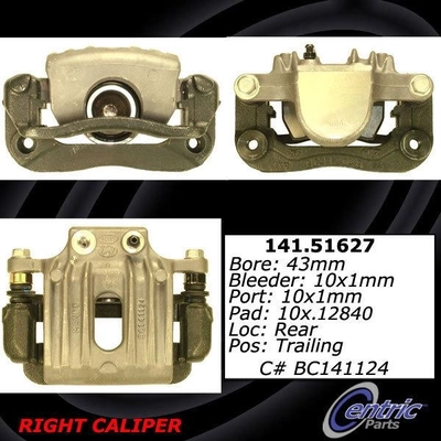 CENTRIC PARTS - 141.51627 - Rear Right Disc Brake Caliper pa4