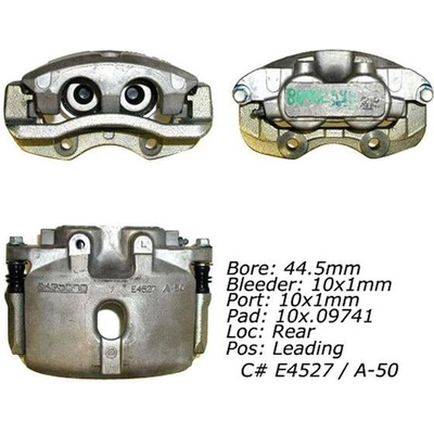 Rear Right Rebuilt Caliper With Hardware by CENTRIC PARTS - 141.66519 pa10