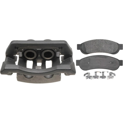 Rear Right Rebuilt Caliper With Pad by ACDELCO - 18R2617 pa2