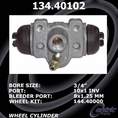 Rear Right Wheel Cylinder by CENTRIC PARTS - 134.40102 pa6