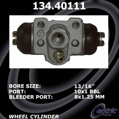 Rear Right Wheel Cylinder by CENTRIC PARTS - 134.40111 pa5