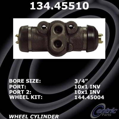 Rear Right Wheel Cylinder by CENTRIC PARTS - 134.45510 pa4