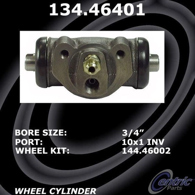 Rear Right Wheel Cylinder by CENTRIC PARTS - 134.46401 pa1