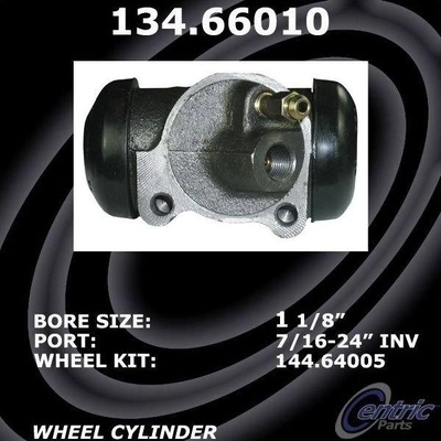 Rear Right Wheel Cylinder by CENTRIC PARTS - 134.66010 pa6