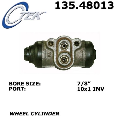 Rear Right Wheel Cylinder by CENTRIC PARTS - 135.48013 pa1