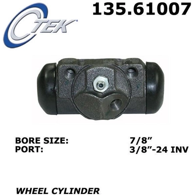 Cylindre de roue à droite arrière by CENTRIC PARTS - 135.61007 pa2