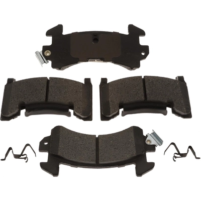 Rear Semi Metallic Pads by ACDELCO - 14D154MH pa1
