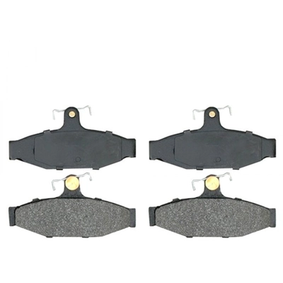 ACDELCO - 14D413MH - Semi-Metallic Rear Disc Brake Pad pa1