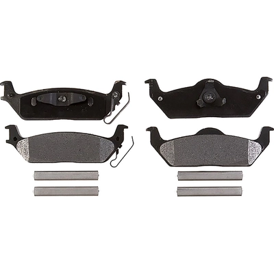 Rear Semi Metallic Pads by ACDELCO - 17D1012MH pa1