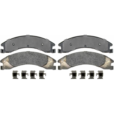 Rear Semi Metallic Pads by ACDELCO - 17D1329MH pa1
