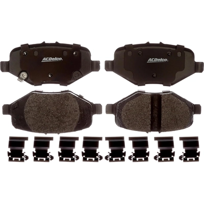 Rear Semi Metallic Pads by ACDELCO - 17D1612MHPVF1 pa1
