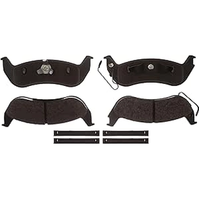 Rear Semi Metallic Pads by ACDELCO - 17D932MHPVF1 pa1