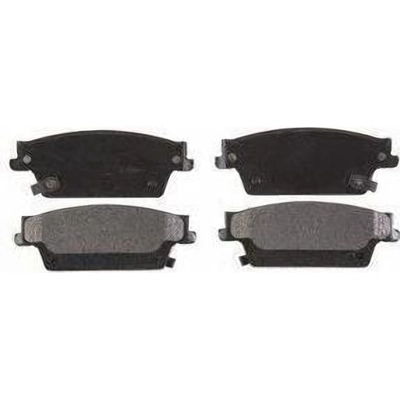 Rear Semi Metallic Pads by ACDELCO PROFESSIONAL - 17D1020AM pa1