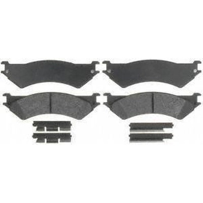 Rear Semi Metallic Pads by ACDELCO PROFESSIONAL - 17D802MH pa1