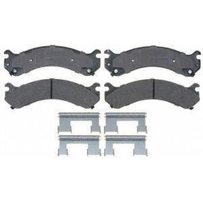 Rear Semi Metallic Pads by ACDELCO PROFESSIONAL - 17D909MH pa1