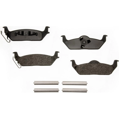 Rear Semi Metallic Pads by AGNA BRAKES - ALD1012M pa2