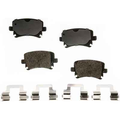 AGNA BRAKES - ALD1108M - Rear Semi Metallic Pads pa2