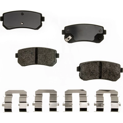 AGNA BRAKES - ALD1157M - Rear Semi Metallic Pads pa2