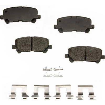 AGNA BRAKES - ALD1281M - Rear Semi Metallic Pads pa2