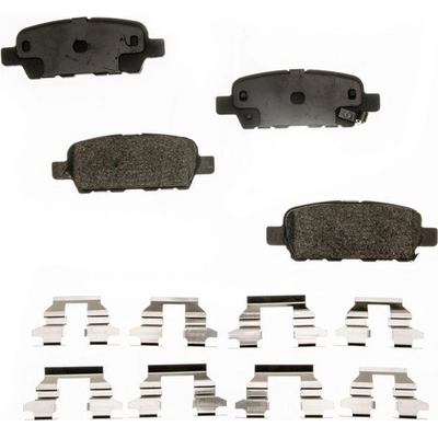 AGNA BRAKES - ALD1288M - Rear Semi Metallic Pads pa2
