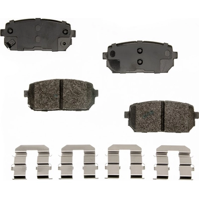 AGNA BRAKES - ALD1296M - Rear Semi Metallic Pads pa2