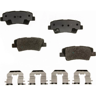 Rear Semi Metallic Pads by AGNA BRAKES - ALD1313M pa2