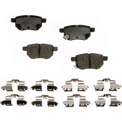 AGNA BRAKES - ALD1354M - Rear Semi Metallic Pads pa2